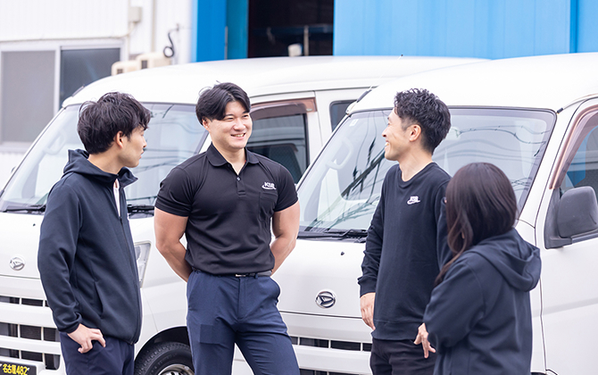 昼休憩拠点または配送先 近隣にて休憩